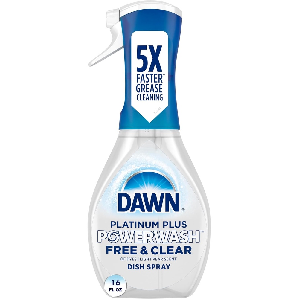 image:imageDawn Free amp Clear Powerwash Dish Spray Dish Soap Pear Scent Refill 16 Fl oz 6 PackPear
