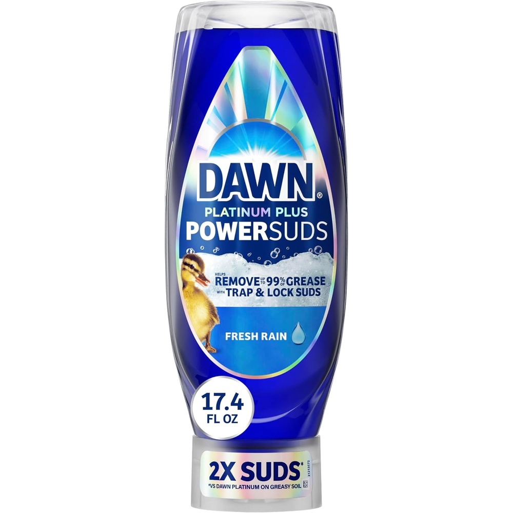 image:imageDawn Platinum Plus PowerSuds Liquid Dish Soap 174 oz EZSqueeze Bottle