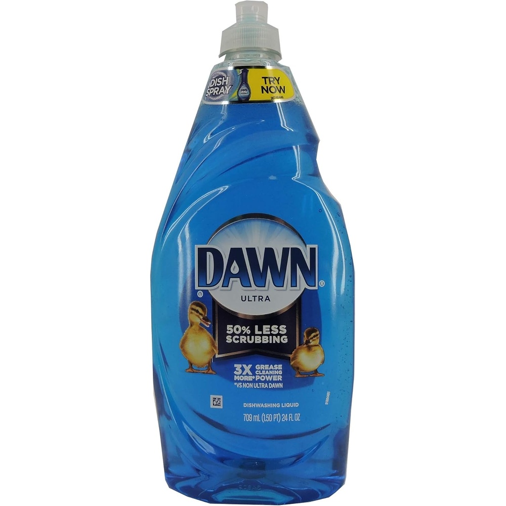 image:imageDawn Ultra Dish Soap Refill Jug Large Size Original Blue Liquid Dishwashing Detergent Powerful Dish Soap for Grease 515oz Pack of 224 Fl Oz Pack of 1