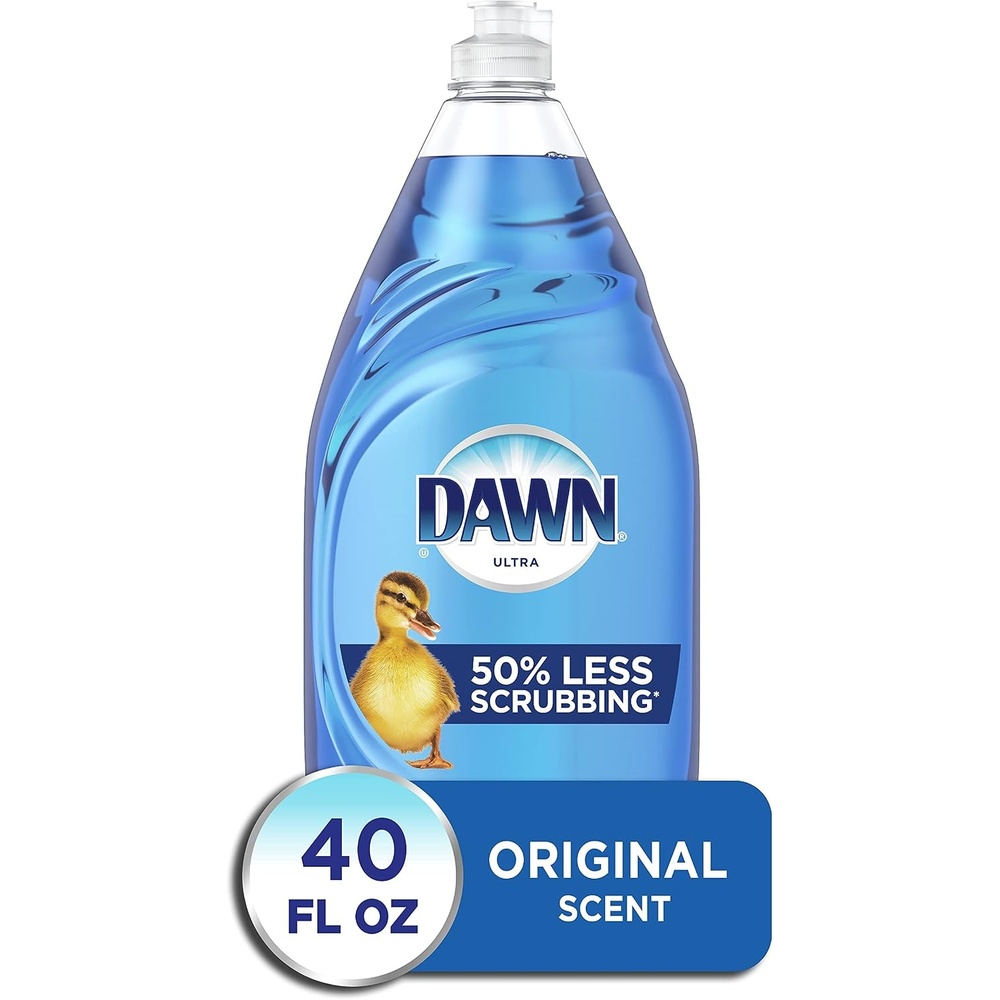 image:imageDawn Ultra Dish Soap Refill Jug Large Size Original Blue Liquid Dishwashing Detergent Powerful Dish Soap for Grease 515oz Pack of 240 Fl Oz Pack of 1
