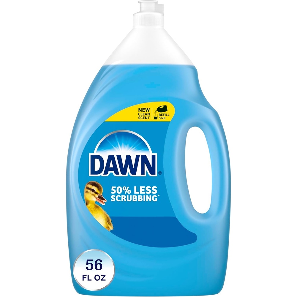 image:imageDawn Ultra Dish Soap Refill Jug Large Size Original Blue Liquid Dishwashing Detergent Powerful Dish Soap for Grease 515oz Pack of 256 Fl Oz Pack of 1