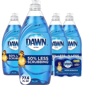 Dawn Platinum Powerwash Dish Spray, Dish Soap, Fresh Scent, 16 Fl Oz(Unscented)