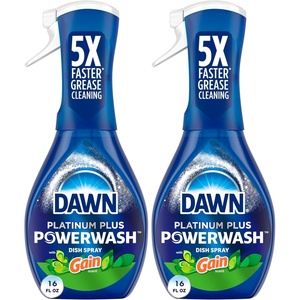 Dawn Powerwash Gain Original Dish Spray, Dish Soap Starter Kit, 16 Fl Oz(16 Fl Oz (Pack of 2))