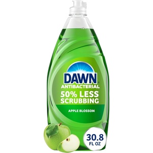Dawn Ultra Antibacterial Dish Soap, Apple Blossom, 30.8 Fl Oz