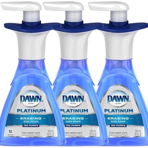 Dawn Ultra Platinum Foam Dishwashing Foam, Fresh Rapids Scent, 10.1 fl oz (Packaging May Vary)(10.14 Fl Oz (Pack of 3))
